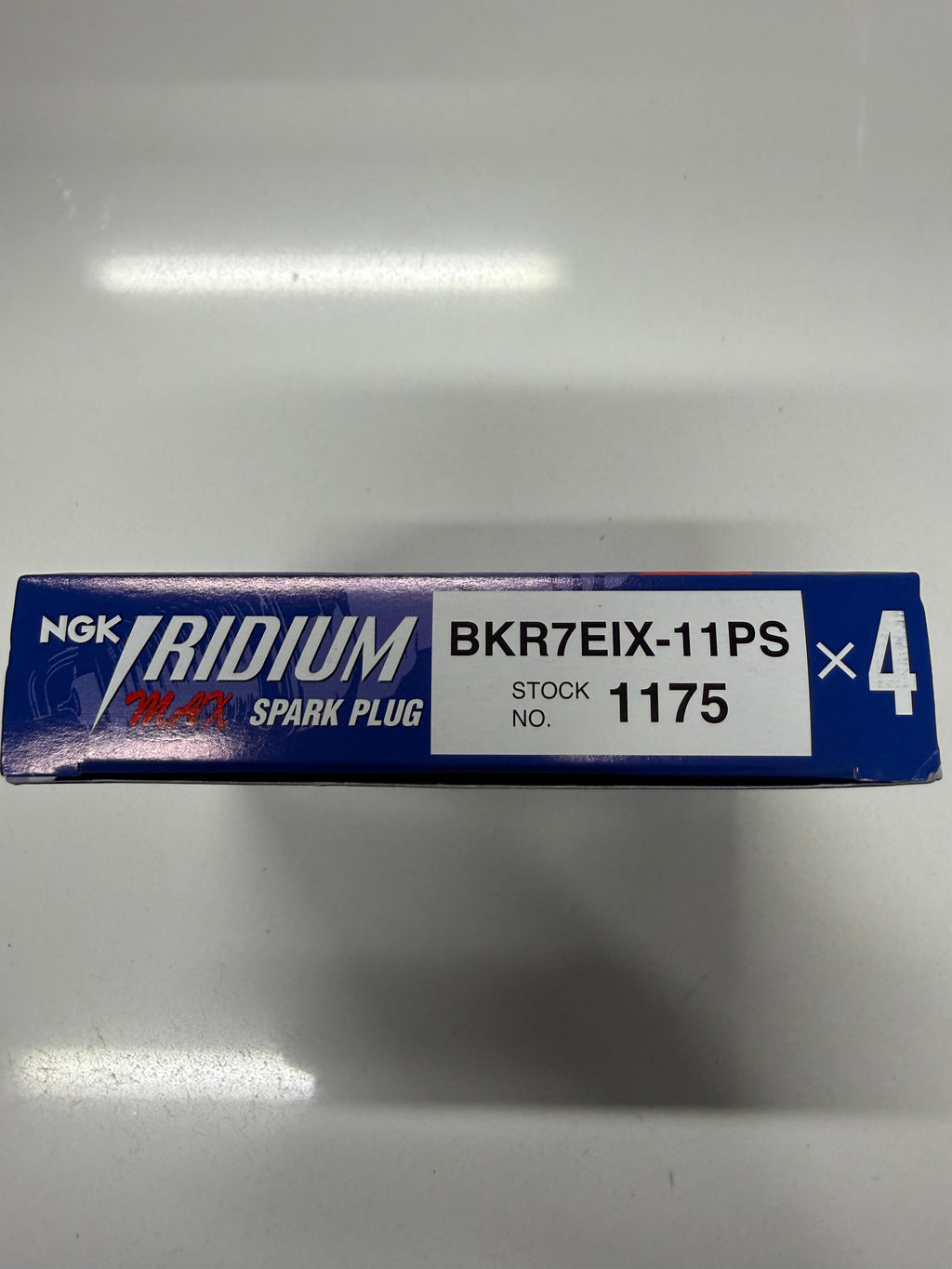 SPARK PLUG NGK IRIDIUM MAX (BKR7EIX11PS) (1175) (x4) MADE IN JAPAN