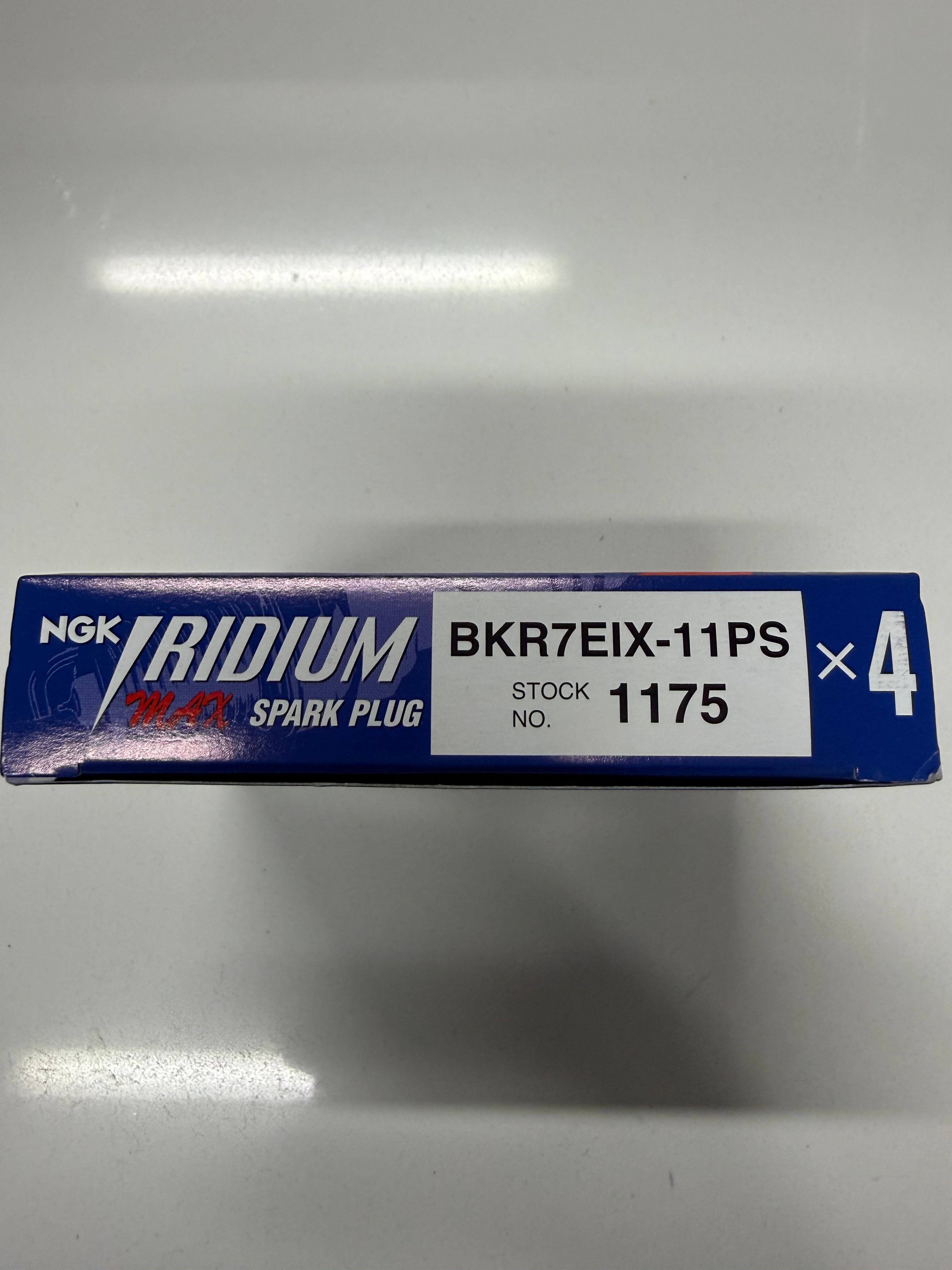 SPARK PLUG NGK IRIDIUM MAX (BKR7EIX11PS) (1175) (x4) MADE IN JAPAN