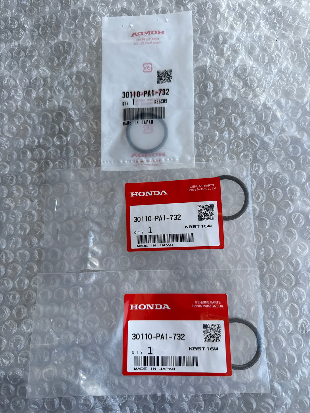 HONDA GENUINE DISTRIBUTOR O-RING GASKET 30110-PA1-732
