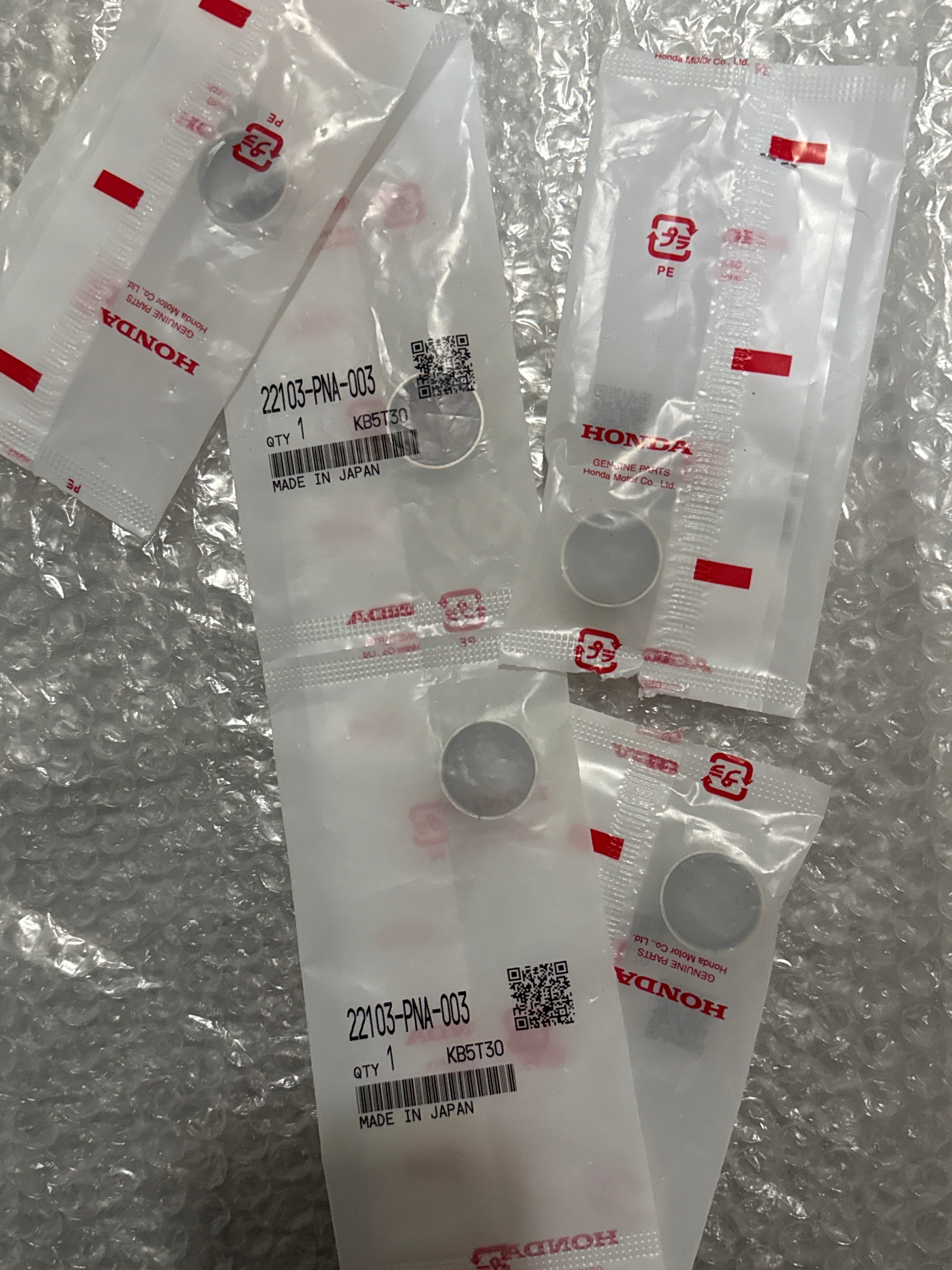 HONDA GENUINE PILOT BUSHING 22103-PNA-003 KSERIES