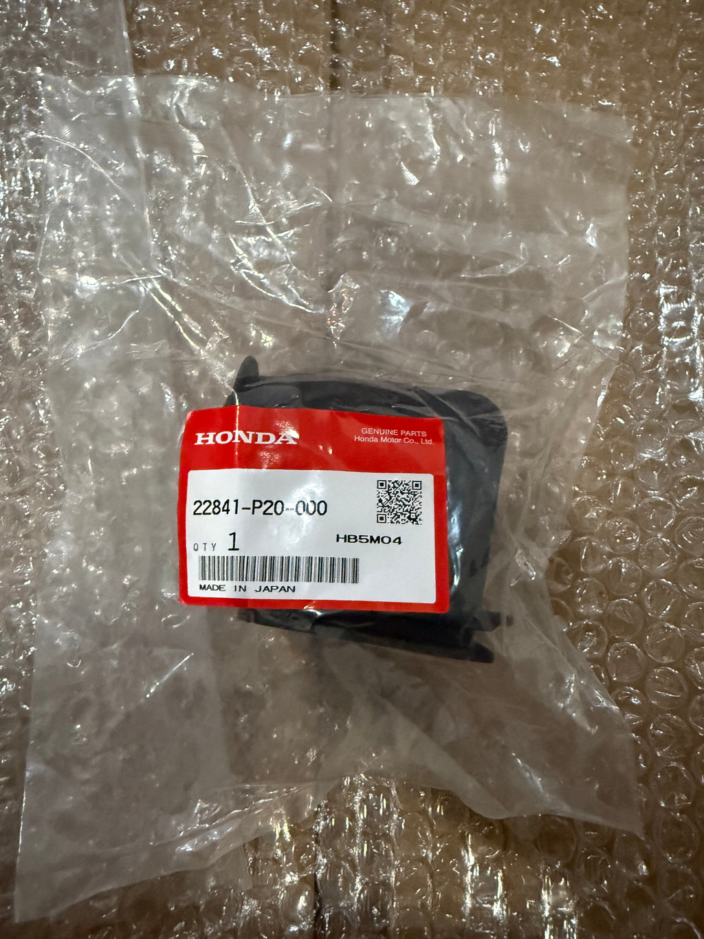 HONDA GENUINE CLUTCH RELEASE FORK BOOT - 22841-P20-000 BSERIES