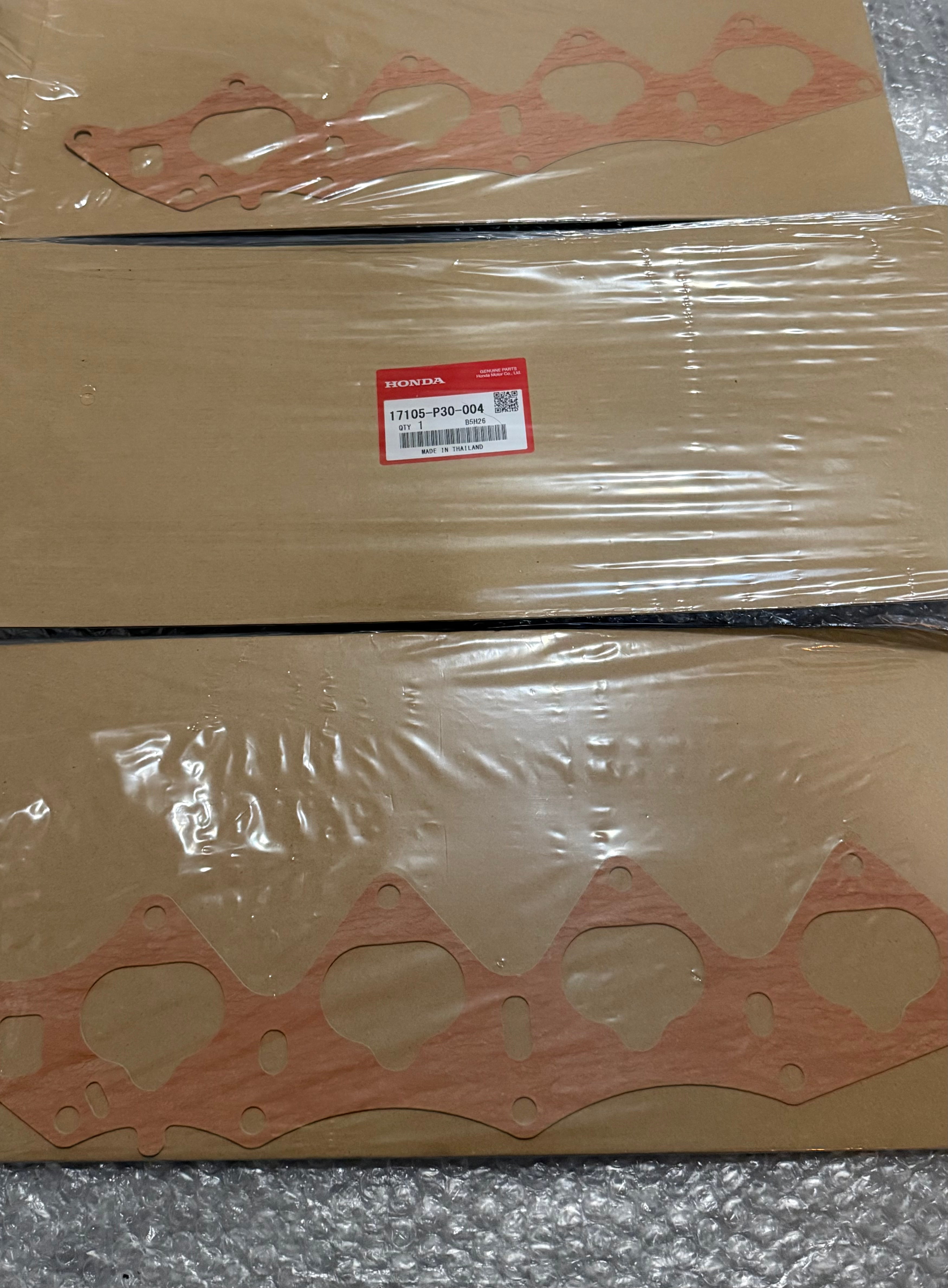 HONDA GENUINE INTAKE MANIFOLD GASKET 17105-P30-004 BSERIES EK9 DC2 DB8 EK4 EG6