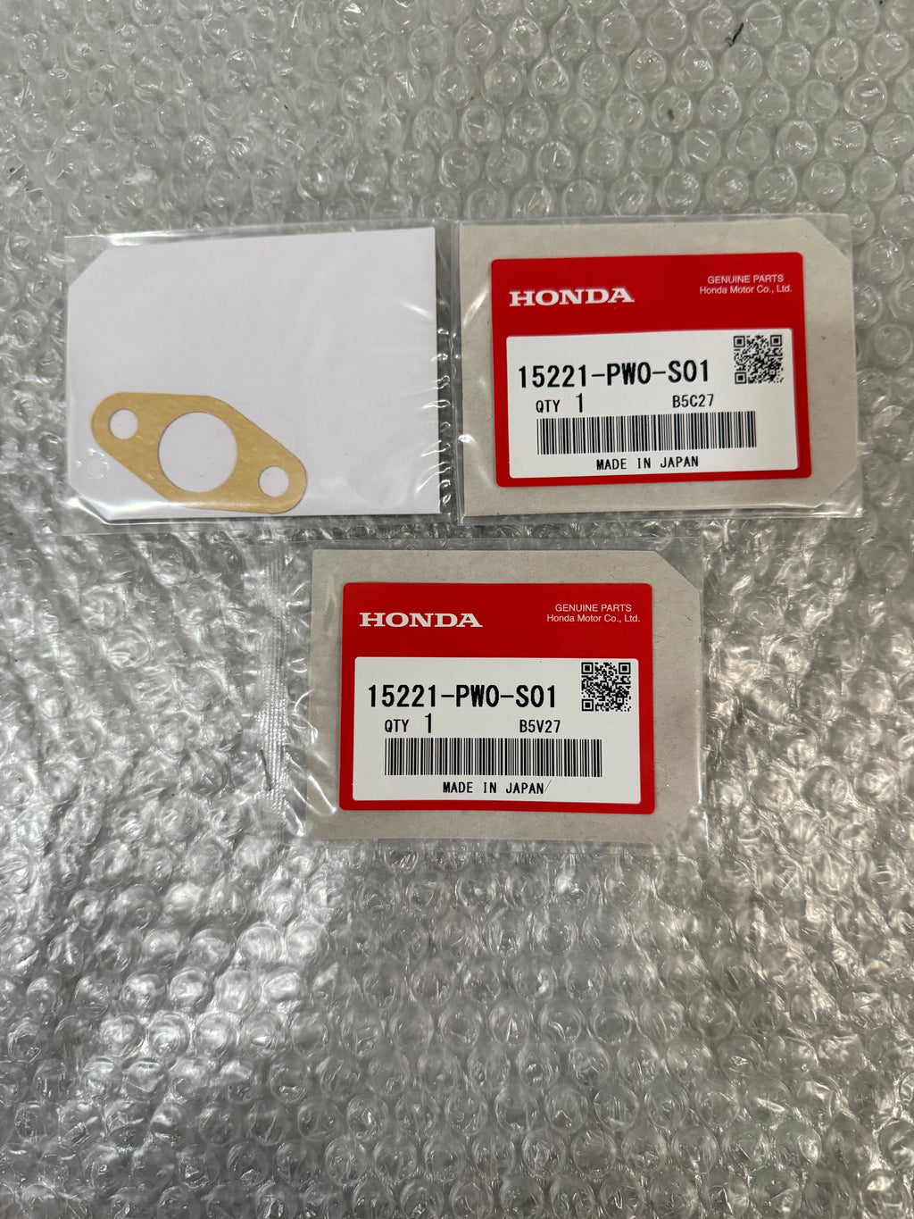 HONDA GENUINE OIL STRAINER GASKET 15221-PW0-S01 EK9 DC2 EG6 EK4 DC2 DB8