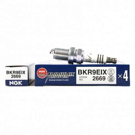 NGK SPARK PLUG IRIDIUM IX BKR9EIX / 2669 - MADE IN JAPAN(x4) BSERIES